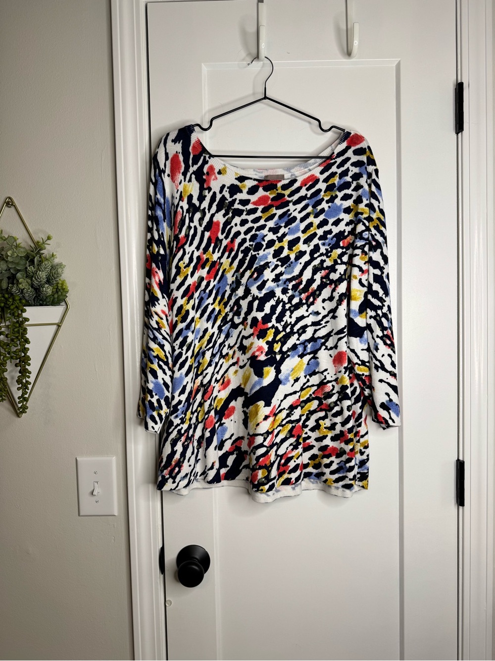 Chico’s Fun Animal Print Tunic